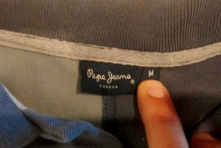 Polo Pepe Jeans London hombre M vintage