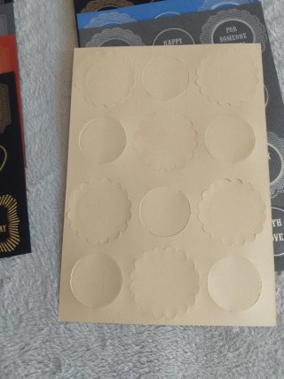 19 hojas de toppers troquelados Kanban Craft.Nuevo