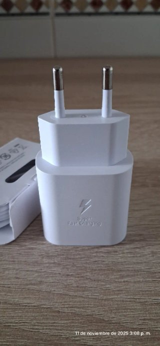 Cargador Samsung Blanco tipo C