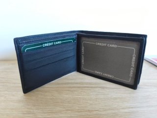 Cartera Tommy Hilfiger Piel Negra Hombre
