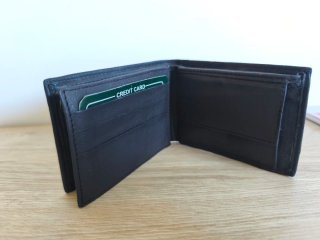 Cartera Tommy Hilfiger Piel Negra Hombre
