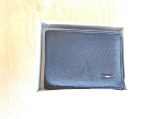 Cartera Tommy Hilfiger Piel Negra Hombre
