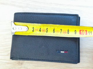 Cartera Tommy Hilfiger Piel Negra Hombre