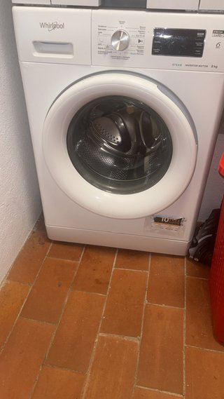 Lavadora Whirlpool 8kg