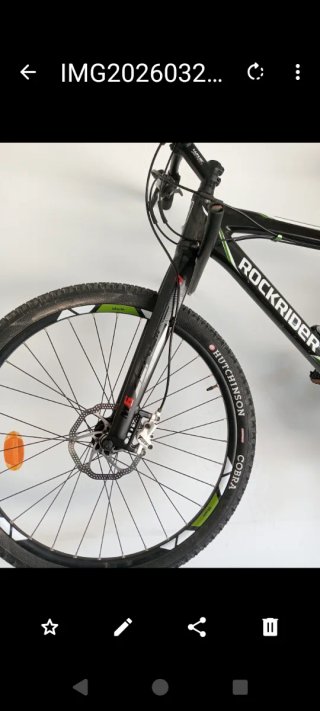 Bicicleta carbono Rockrider 8XC replica