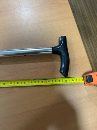 Bastón de aluminio plegable