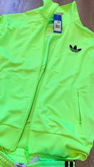 Chándal Adidas Verde/amarillo Neón nuevo