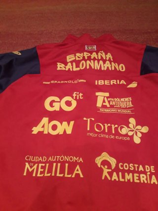 Sudadera España Balonmano Match Worn XXL