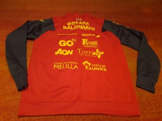 Sudadera España Balonmano Match Worn XXL