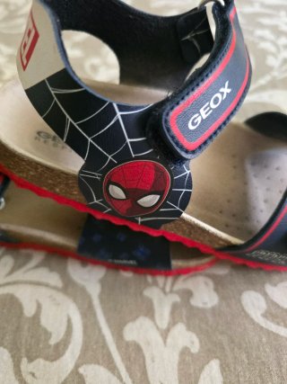 Sandalias Geox Spiderman Niños Talla 23