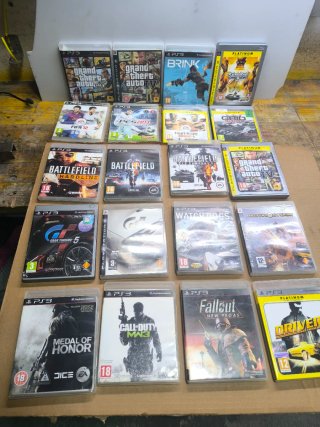 Lote Videojuegos PS3: Acción, Carreras, Deportes