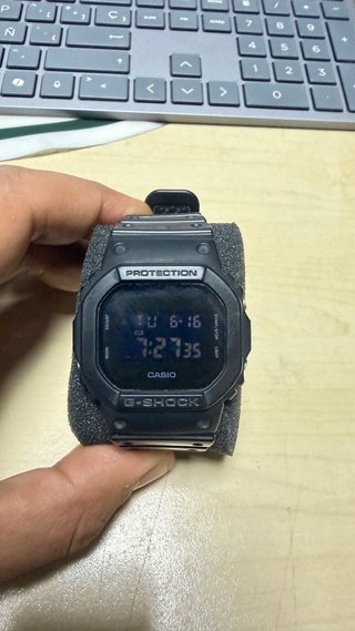 Reloj Casio G-Shock DW-5600BB-1ER Negro/Gris
