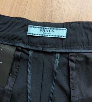 Pantalón de vestir Prada azul