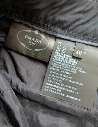 Pantalón de vestir Prada azul