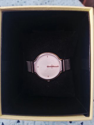 Reloj TOUS Malla Milanesa Plata/Blanco