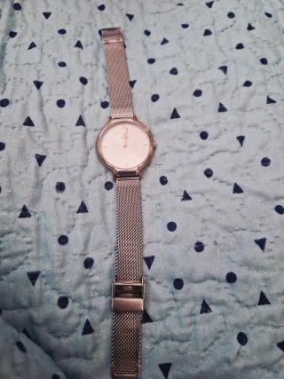 Reloj TOUS Malla Milanesa Plata/Blanco