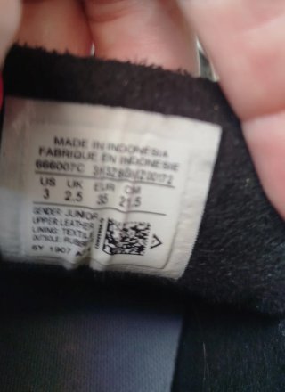 Converse niño negro piel