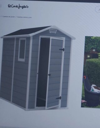 Casita de jardín Keter Manor 4x6
