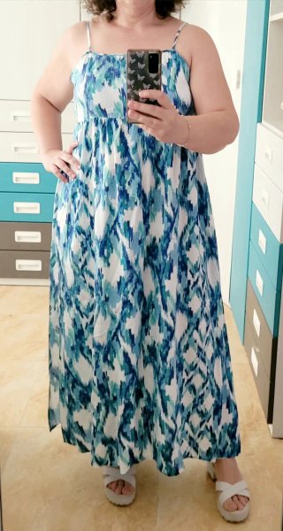 Vestido largo T- XL 42 nuevo