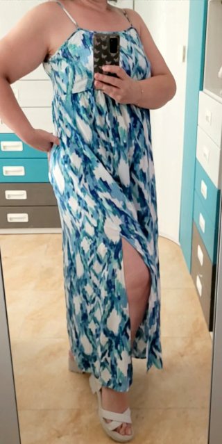 Vestido largo T- XL 42 nuevo