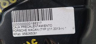 PORSCHE MACAN (TYP ) * CAJA PRECALENTAMIENTO