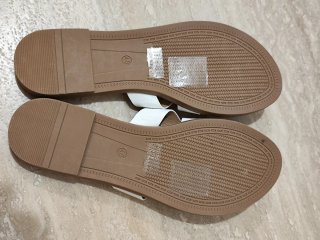 Sandali Renda bianchi con fascette intrecciate