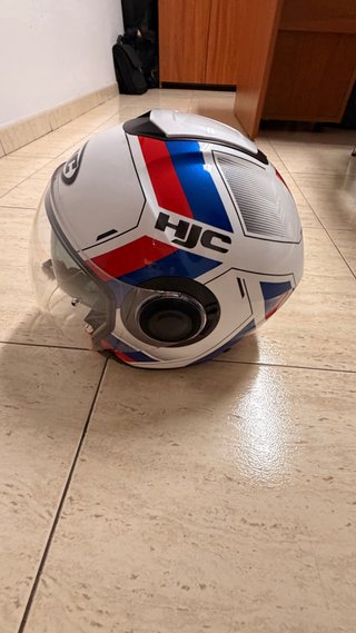 Casco HJC i40n Azul, Rojo y Blanco