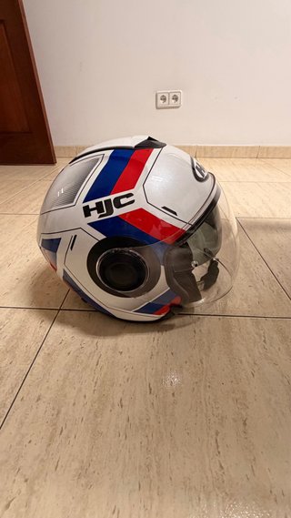 Casco HJC i40n Azul, Rojo y Blanco