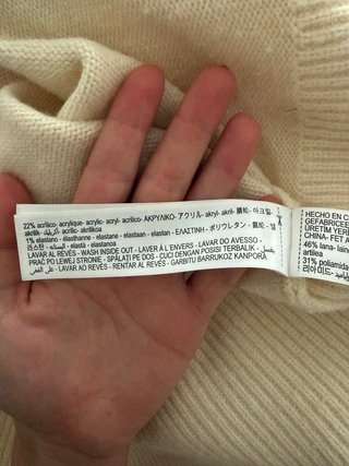 Jersey Massimo Dutti Beige