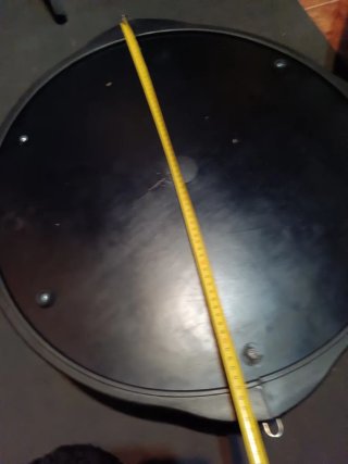 Bosu de ejercicios azul.70cm