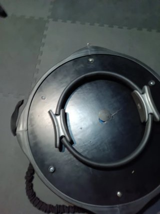 Bosu de ejercicios azul.70cm