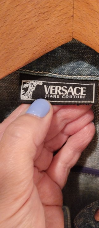 Cazadora Vaquera Versace Jeans Couture Azul