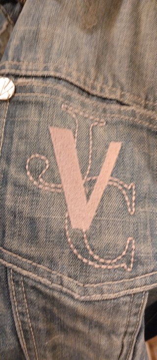 Cazadora Vaquera Versace Jeans Couture Azul