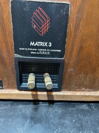 Altavoces B&W Matrix 3