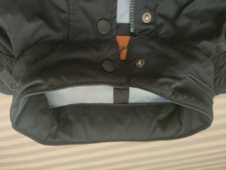 Parka de verano para hombre azul marino.