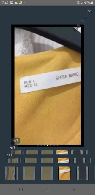 2 Vestidos Sfera y Cortefiel Talla M.