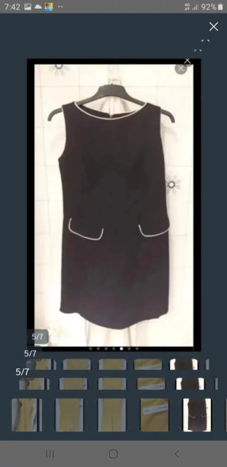2 Vestidos Sfera y Cortefiel Talla M.