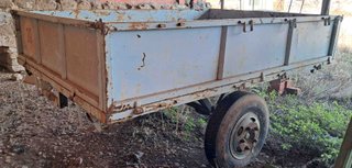 Remolque agrícola de 1 eje de 3.000 Kgs.