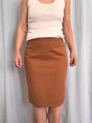 Gonna vintage Marella marrone taglia L