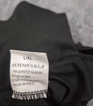 Maillot negro manga larga