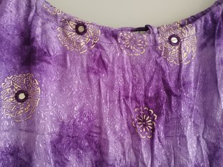 Blusa morada talla L