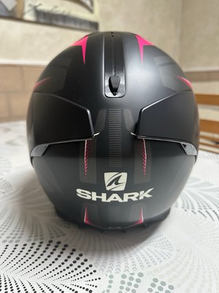 Casco Shark Spartan Talla M Negro/Rosa