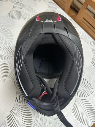 Casco Shark Spartan Talla M Negro/Rosa