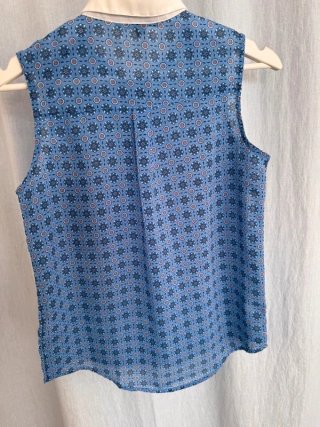 Camicia Tally Weijl fantasia floreale blu XS