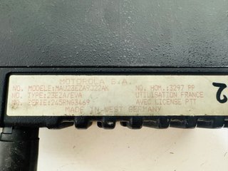 Radio Móvil VHF Motorola MAU23E