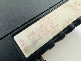Radio Móvil VHF Motorola MAU23E