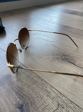 Gafas de sol Ray-Ban Round Reverse Doradas