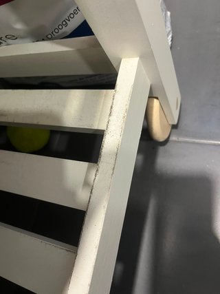 Carrito Cocina IKEA FÖRHÖJA Madera y Blanco