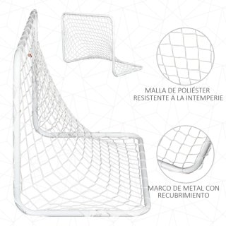 Porterías de fútbol infantiles (2 unidades)