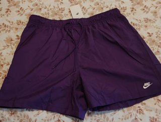 Pantalón Corto Nike XL Morado